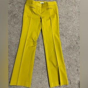 Loft trouser, size 4p. Mustard yellow color.